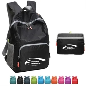 Custom Logo Waterproof Foldable Lightweight Travel Backpack