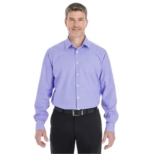 Devon & Jones Men's Crown Collection® Royal Dobby Dress S...