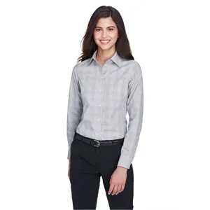 Devon & Jones Women's Crown Collection® Glen Plaid Woven ...