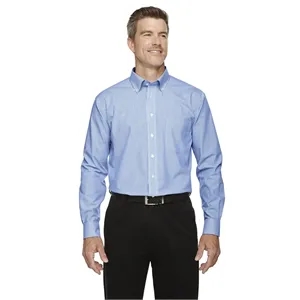 Devon & Jones Men's Crown Collection® Banker Stripe Woven...