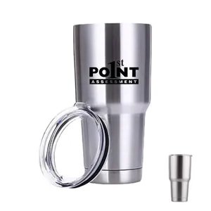 30 Oz Vacuum Insulated Stainless Steel Tumbler with Lid
