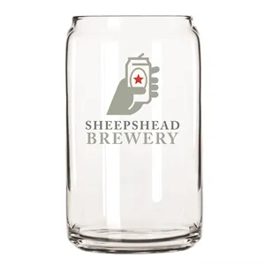 Libbey Beer Can Glass