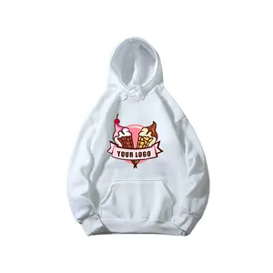Custom Logo Trendy Multi-Color Hooded Sweatshirt