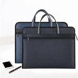 A4 Canvas Business Tote Briefcase