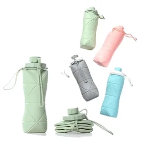 Outdoor Portable Silicone Collapsible Water Bottle