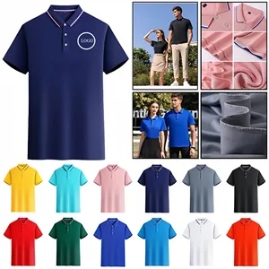 Custom Logo Men's Quick-Dry Polo Work Shirt (S-4XL)