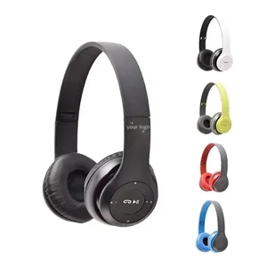 Wireless Headphones P47 Bluetooth Over Ear Foldable Headset