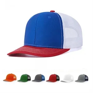 Custom Logo Custom Trucker Hat-UV Protection & Colorblock Design