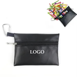 PU Golf Tee Organizer Pouch