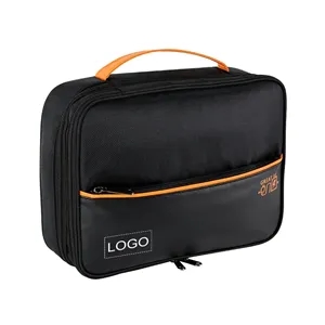 Leather TriFold Tech Organizer