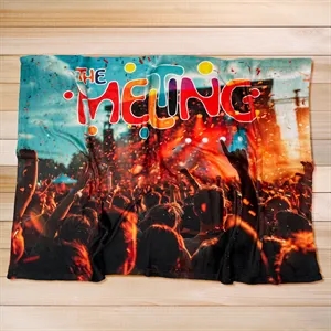 SilkAura™ Custom Oversize Travel Blanket (60"x 80")