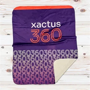 CozyMink™ Custom Oversize Sherpa Blanket (60"x 80")