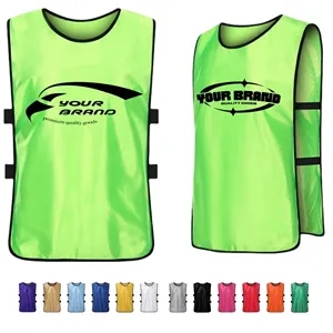 Soccer Jerseys Football Scrimmage Vest Basketball Practice