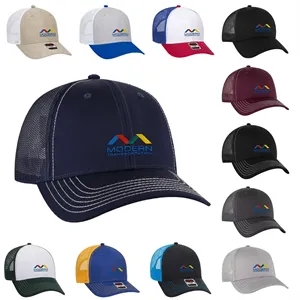 OTTO 6-Panel Low Profile Mesh Back Trucker Hat