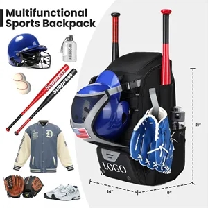 Custom Logo 55L Pro Baseball & Softball Backpack