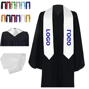 Classic Graduation Stoles Unisex Adult 72" / 60" Long