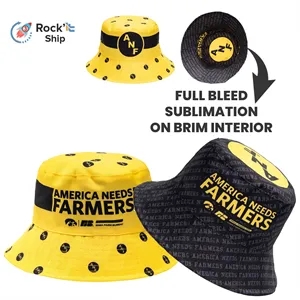 Rock'it 3-Day Reversible Sublimation Bucket Hats