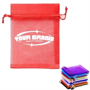 Custom Organza Drawstring Gift Bag