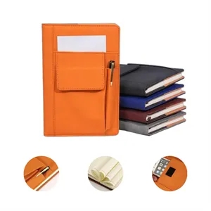 Custom Logo Creative Multi-Pocket Notebook - Premium Office