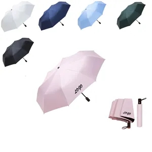 Custom Logo UV-Resistant Tri-fold Promotional All-Weather Umbrella