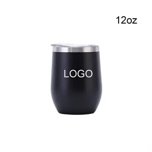 12oz Durable Stainless Steel Tumbler with Lid