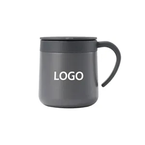 10oz Insulated Double Wall Stainless Steel Mug With Lid