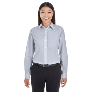 Devon & Jones Women's Crown Collection® Striped Woven Dre...