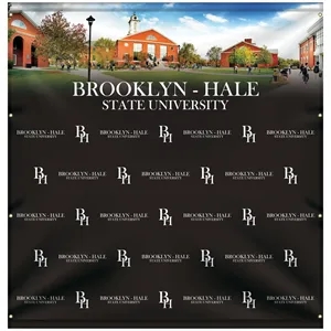 Premium 8' x 8' Backdrop Banner