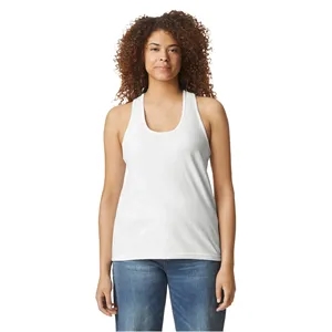 Gildan Ladies' Softstyle CVC Racerback Tank