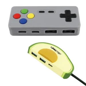 Custom or Stock PVC USB Hub - USB-C Connector