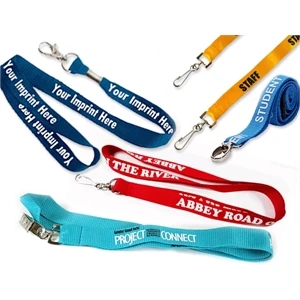 Custom Silk Screen Print Polyester Lanyard-A