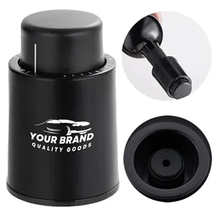 Vacuum Wine Stopper W/ Date Marker for Bottle Sealing