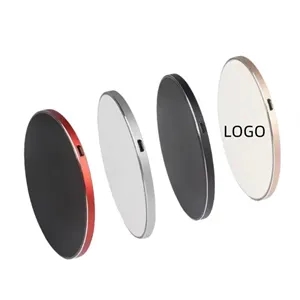 Custom Logo Customized Glowing Logo 15W Round Wireless Charger