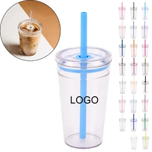 Tritan Cold Cup With Straw