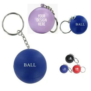 Stress Ball Key Chain