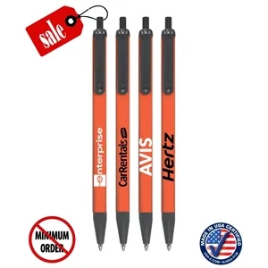 Closeout Certified USA Made - Black Trim - Click-A-Stick Pen