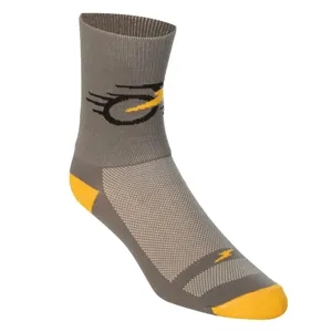 Made in the USA OSFM Nylon Cycling Sock - Crew Length