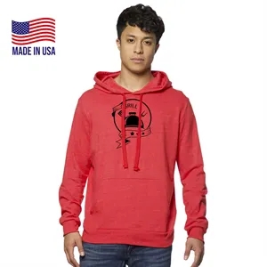 Unisex USA Made Organic Triblend French Terry Pullover Hoody
