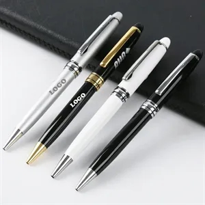 Black Executives Metal Rotating Ballpoint Pen