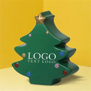 Custom Logo Christmas Tree Stress Ball