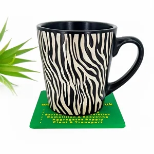 5" 2D Soft PVC Coaster