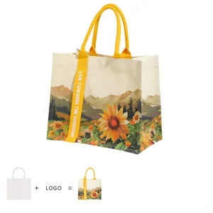 Sunflower Canvas Tote Bag