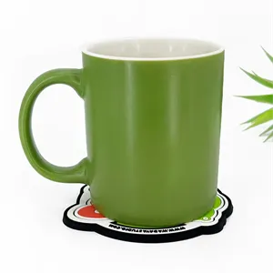 5" 2D Soft PVC Coaster