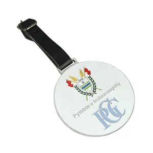 Custom Logo Metal Golf bag tag