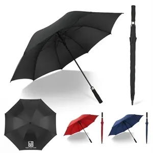 Custom Logo 54" Auto Open Golf Umbrella MOQ10pcs