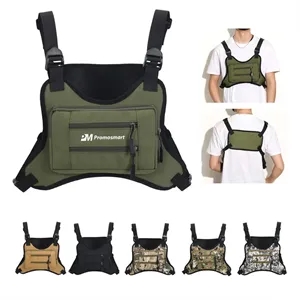 Sports Chest Bag Water Resistant Chest Pack for Men