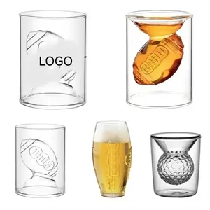 Creative Football Shaped Wine Glass