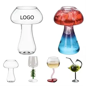 Creative Mushroom Shape Cocktail Glass