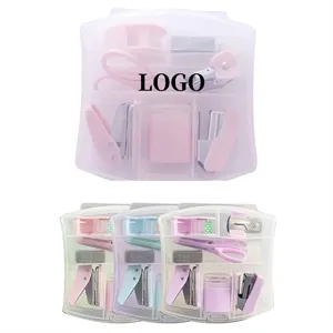 Staplers Mini Office Supply Kit Portable Case