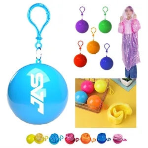 Portable Compressed Disposable Raincoat Ball